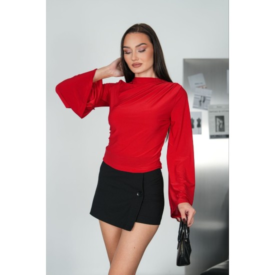 BUZZY STRETCH FABRIC TOP 192296