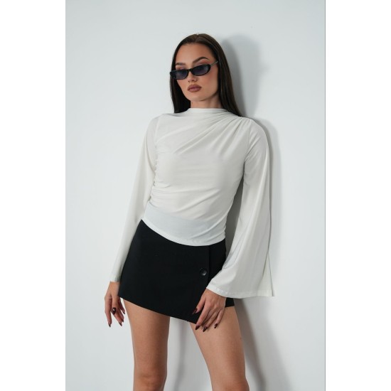 BUZZY STRETCH FABRIC TOP 192297
