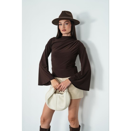 BUZZY STRETCH FABRIC TOP 192299