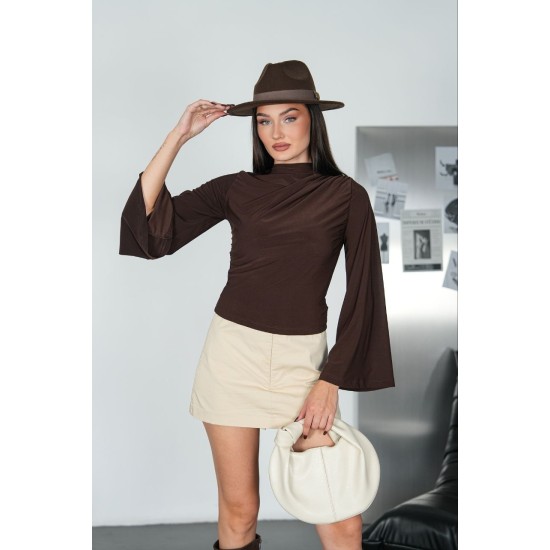 BUZZY STRETCH FABRIC TOP 192299