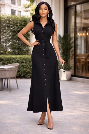 BELTED DRESS 188563