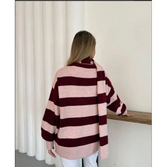 CIZGILI SALLI OVERSIZE TRIKO HIRKA 192081