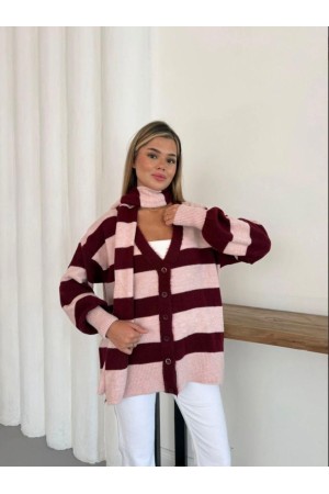 CIZGILI SALLI OVERSIZE TRIKO HIRKA 192081