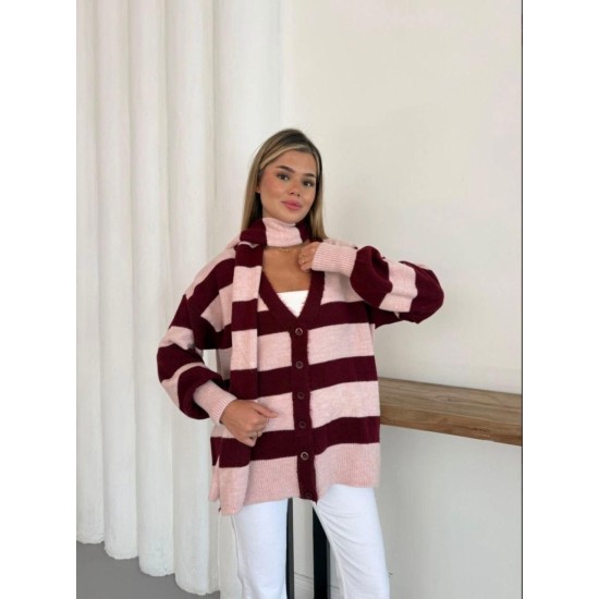 CIZGILI SALLI OVERSIZE TRIKO HIRKA 192081