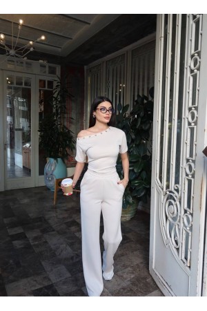 OYSHO KUMAŞ KUŞGÖZLÜ TAKIM 188621