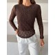DANTEL DOKULU FIT BLUZ 191335