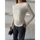 DANTEL DOKULU FIT BLUZ 191336