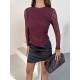 DANTEL DOKULU FIT BLUZ 191338
