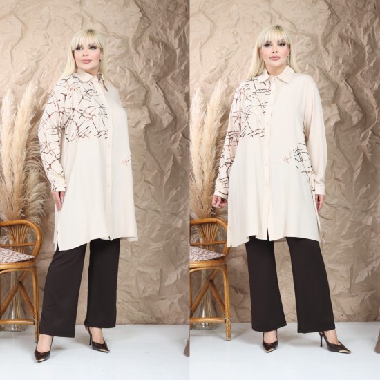 WOVEN VISCOSE TUNIC 188706