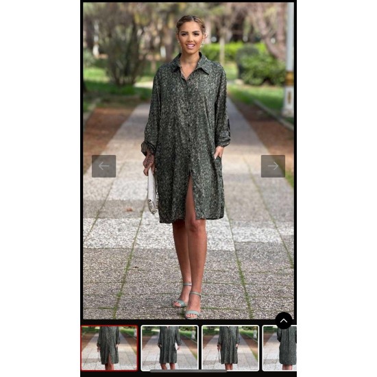 PATTERNED DRESS 188736