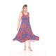 DESENLI TOKALI VISKON ELBISE 189009