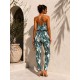 WOVEN VISCOSE FABRIC JUMPSUIT 189557