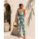 WOVEN VISCOSE FABRIC JUMPSUIT 189557