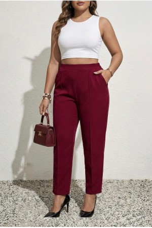 DOUBLE CREPE FABRIC PANTS 188320