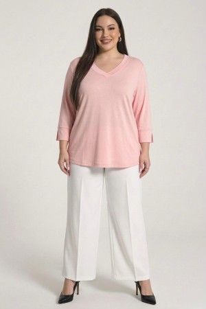 VİSKON V YAKA BLUZ 188322