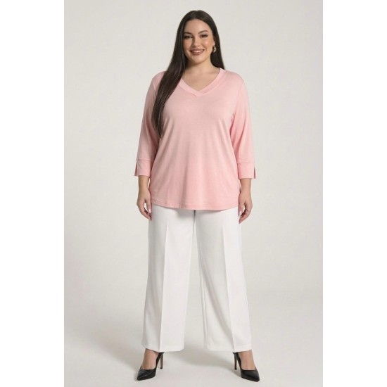 VİSKON V YAKA BLUZ 188322
