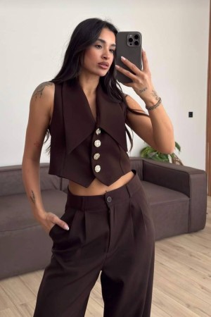 DOUBLE KUMAS PANTOLON TAKIM 189812