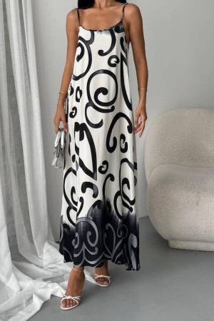 IP ASKILI VISKON ELBISE 189137