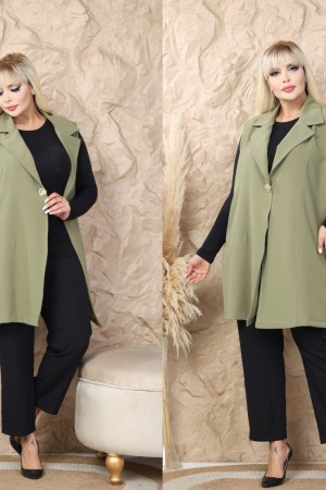 DOUBLE FABRIC VEST 191617