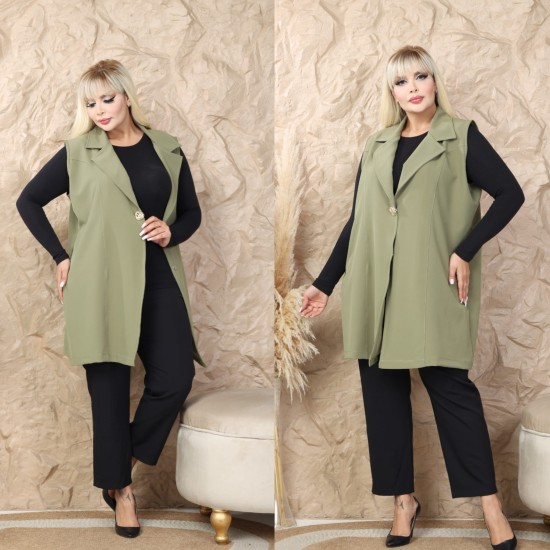 DOUBLE FABRIC VEST 191617