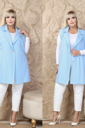 DOUBLE FABRIC VEST 191618