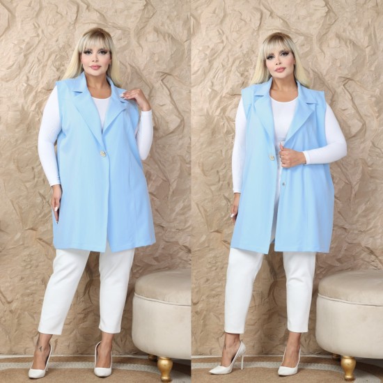 DOUBLE FABRIC VEST 191618
