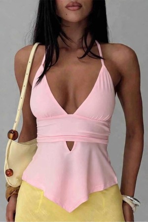 ÖNU CIFT KAT DALGIC KUMAS BLUZ 188910