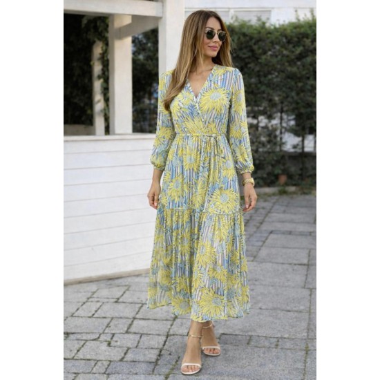 DESENLI ELBISE 188694