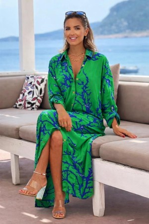 PATTERNED DRESS 188727