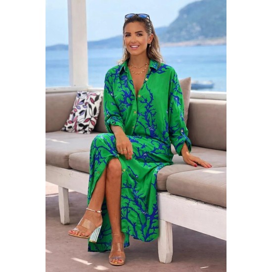 PATTERNED DRESS 188727