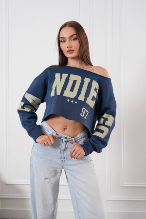 ASIMETRIK YAKA SWEATSHIRT 191255