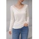 LACE DETAIL BLOUSE 188572