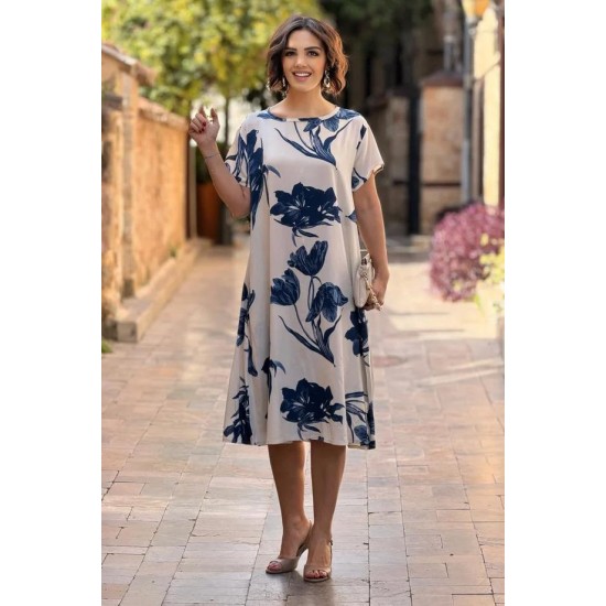 PATTERNED DRESS 188741