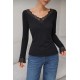 LACE DETAIL BLOUSE 188573