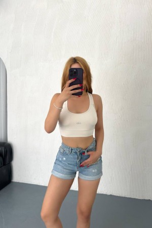ALO PRINT CROP TOP 189867