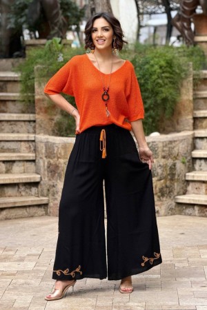 VISCOSE FABRIC PANTS 188495