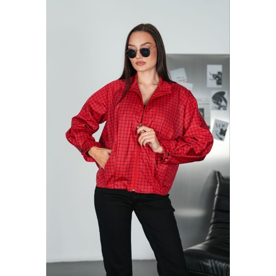ZIP-UP MEMORY FABRIC JACKET 192300