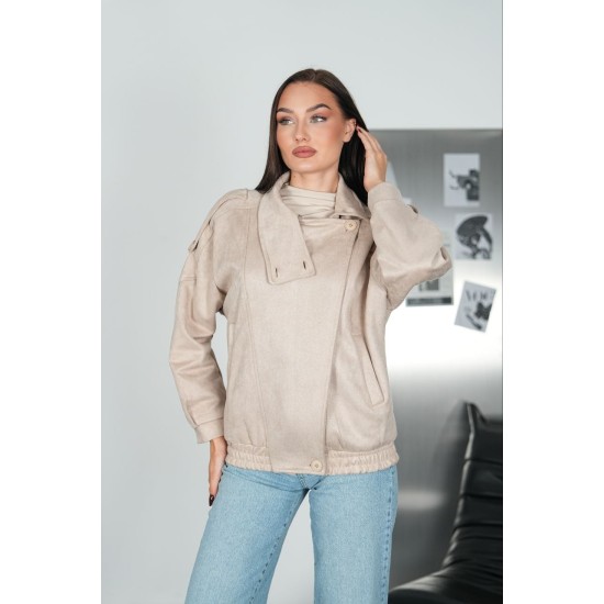 ZIP-UP MEMORY FABRIC JACKET 192301