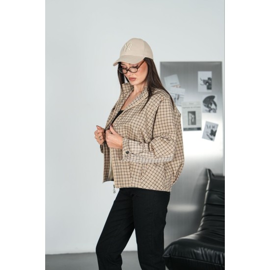 ZIP-UP MEMORY FABRIC JACKET 192302