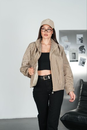ZIP-UP MEMORY FABRIC JACKET 192302