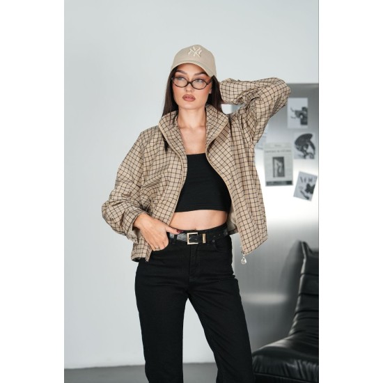 ZIP-UP MEMORY FABRIC JACKET 192302