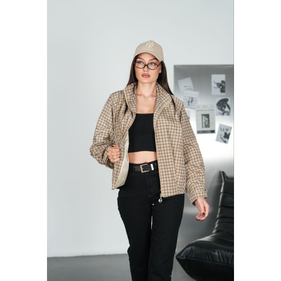 ZIP-UP MEMORY FABRIC JACKET 192302