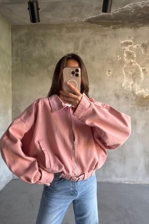 GABARDIN KUMAS BOMBER CEKET 191653