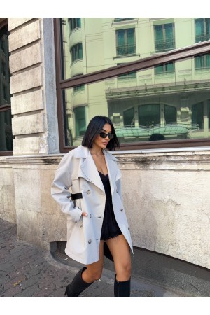 IPEKYOL STYLE TRENCH COAT 191765