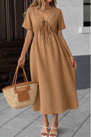 İTHAL AYROBİN KUMAŞ ELBİSE 188371