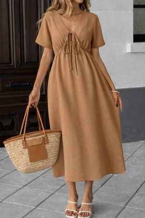 İTHAL AYROBİN KUMAŞ ELBİSE 188371