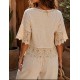 IMPORTED BRODERIE BLOUSE 190703