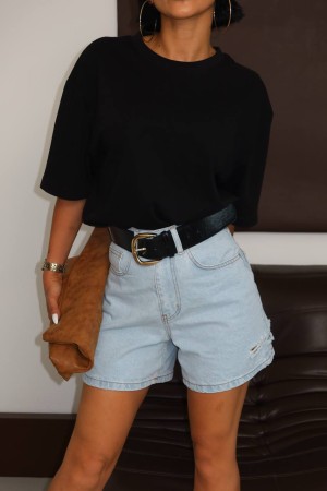DENIM SHORTS 190495