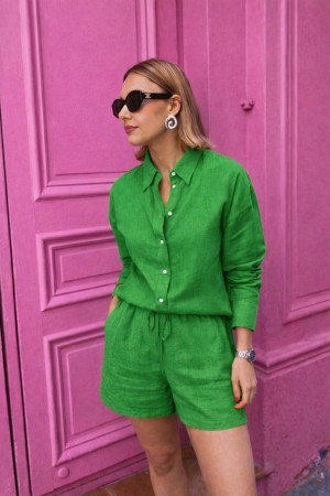 KETEN KUMAŞ ŞORTLU TAKIM 188347