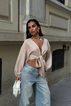 KETEN LOOK KUMAS BLUZ 188942